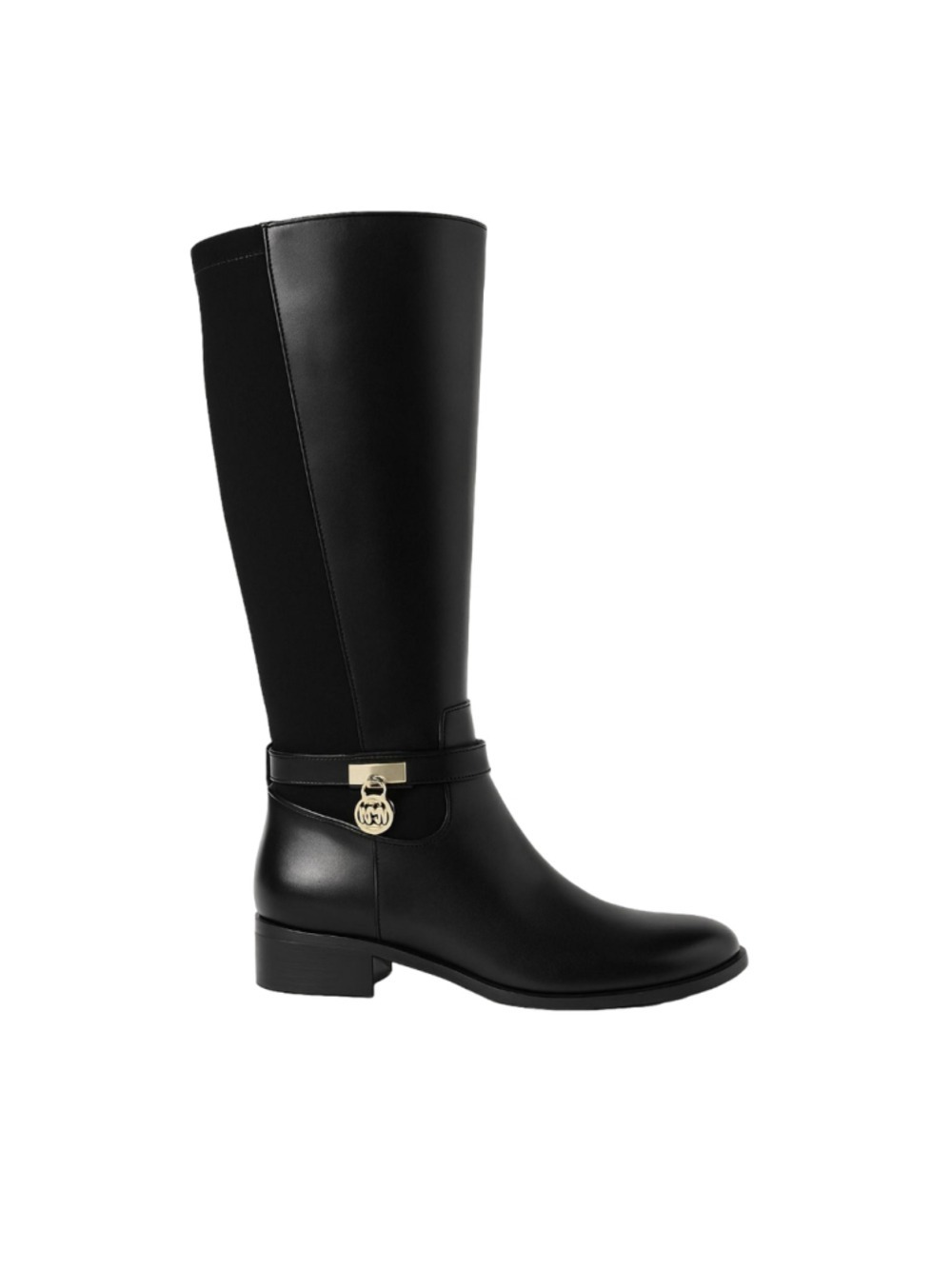 Michael Kors Hamilton Leather Riding Boots Size 8.5